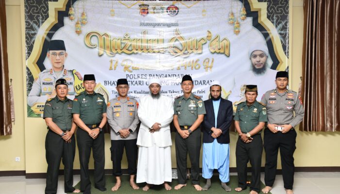 Peringati Nuzulul Qur’an, Polres Pangandaran Gelar Buka Puasa dan Santuni Anak Yatim