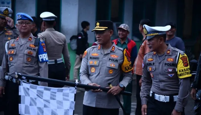 Mudik Gratis Bareng Kapolres Pangandaran, Warga Antusias