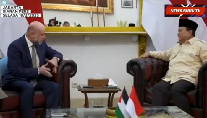 Palestina Percaya Indonesia Akan Terus Dukung Kemerdekaan, Utusan Khusus Temui Presiden Prabowo