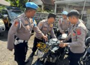 Polres Pangandaran Lakukan Pengecekan Kendaraan Dinas untuk Dukung Kesiapsiagaan Operasional