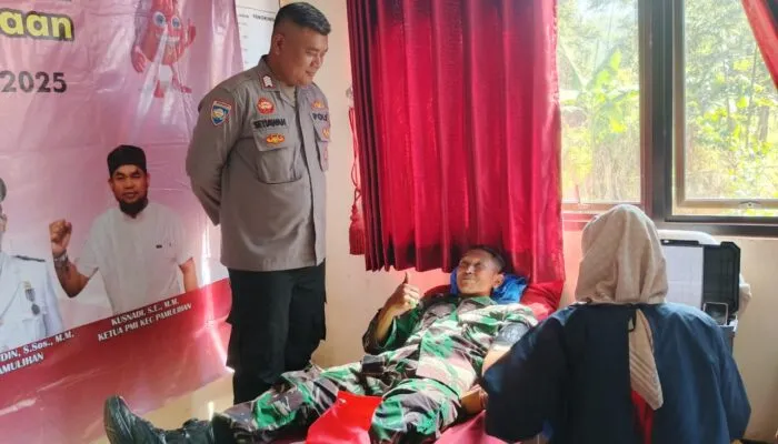 Forkopimcam Pamulihan Garut Turun Tangan: Donor Darah Massal Giatkan Solidaritas Sosial