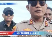 Perahu Terbalik di Pantai Barat Pangandaran, 9 Wisatawan Selamat: Kapolres Imbau Patuhi Aturan Keselamatan