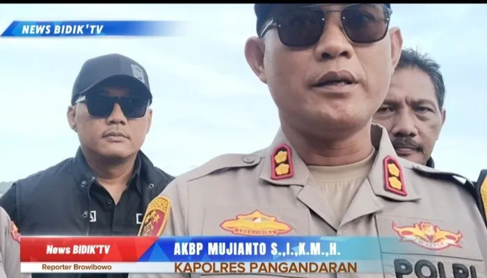 Perahu Terbalik di Pantai Barat Pangandaran, 9 Wisatawan Selamat: Kapolres Imbau Patuhi Aturan Keselamatan