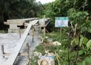 Diduga Pembangunan Fisik Desa Alue Jampak Thn 2024 Belum Selesai total