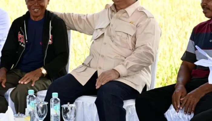 Prabowo Gelar Dialog Virtual dengan Petani di 14 Provinsi Saat Panen Raya Nasional