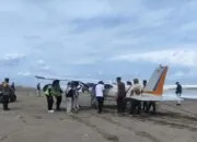 Pesawat Peserta Pangandaran Air Show 2025 Mendarat Darurat, Diduga Alami Mati Mesin