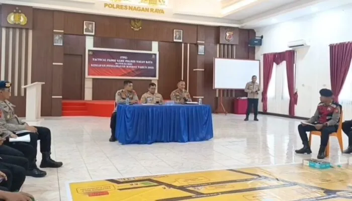 Kapolres Nagan Raya Siapkan Pengamanan Humanis dan Terpadu Jelang May Day 2025
