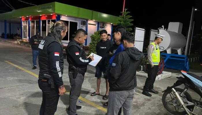 Polres Aceh Barat Gencarkan Patroli Malam, Amankan Remaja Diduga Terlibat Balap Liar