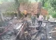 Rumah Panggung di Malangbong Ludes Terbakar, Kerugian Capai Rp150 Juta