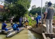 BANJIR TERJANG PANGANDARAN, POLISI DAN WARGA BERSATU TANGGULANGI DAMPAK DI MARUYUNGSARI