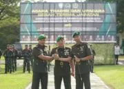 Danrem 012/Teuku Umar Pimpin Upacara Sertijab Dandim 0116/Nagan Raya di Makorem 012/Teuku Umar
