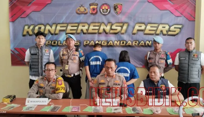 Pasutri Live Streaming langgar UU. ITE,demi uang.di Pangandaran Dibekuk Polisi, Barang Bukti Mengejutkan Disita
