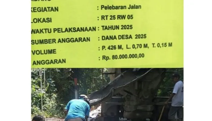 Diduga Tutup Informasi, Pemdes Jambu Timur Jepara Langgar UU KIP soal Proyek Pelebaran Jalan