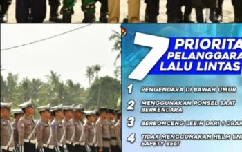 Wujudkan Lalu Lintas Tertib dan Aman, Polres Pangandaran Gelar Apel Operasi Patuh Lodaya 2025
