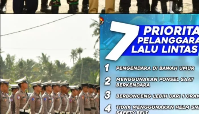 Wujudkan Lalu Lintas Tertib dan Aman, Polres Pangandaran Gelar Apel Operasi Patuh Lodaya 2025