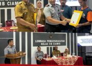 Lapas Kelas IIB Ciamis Serahkan Ijazah Paket A, B, dan C kepada Warga Binaan