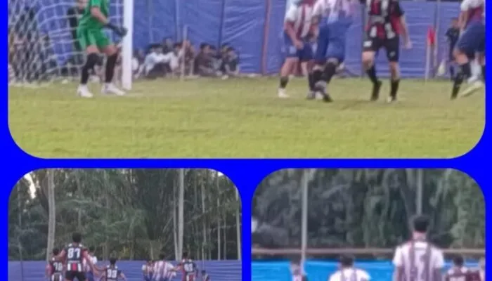 Turnamen Sepak Bola HUT Pemuda Padang Panyang 2025 Polres Nagan Raya Kalahkan Ujung Pasi FC