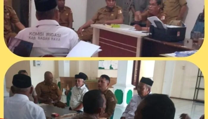 Irigasi Kering, Keujrun Blang Nagan Raya Datangi Dua Dinas Minta Solusi Krisis Air