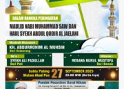 Ponpes Darul Hikam Gelar Pengajian Akbar, Peringati Maulid Nabi dan Haul Syekh Abdul Qodir Al-Jaelani