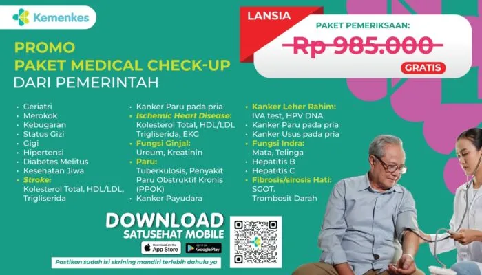 Rayakan Kemerdekaan, Masyarakat Dapat Fasilitas Cek Kesehatan Gratis