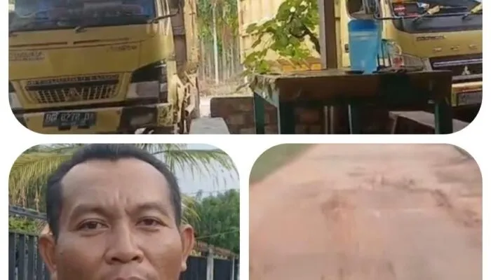 Truk Pengangkut Koral Diduga Milik Anggota DPRD Musi Rawas Resahkan Warga Pagar Ayu dan Lubuk Sari