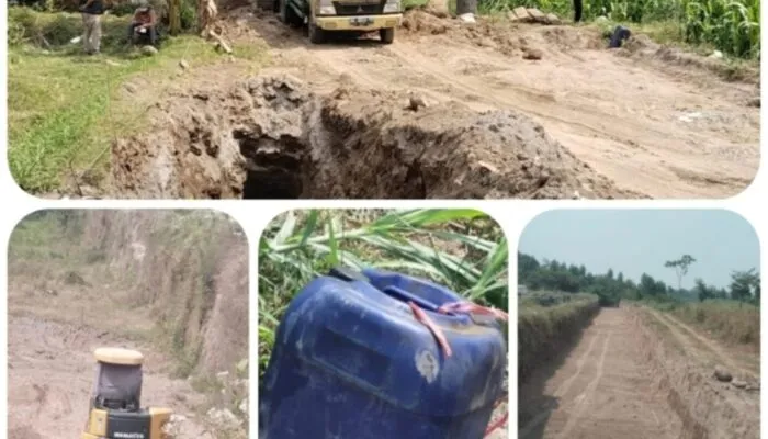 Miris Aktivitas Tambang Diduga Ilegal Ancam Lahan Produktif di Desa Nganten Jogonalan, APH Pembiaran Adanya Tambang Ilegal