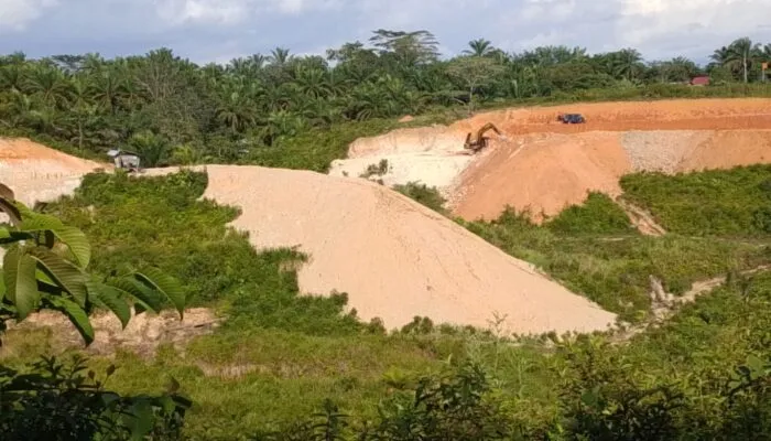 Eksplorasi Galian C di Tadu Raya Nagan Raya Diduga Ilegal, DLHK Diminta Bertindak