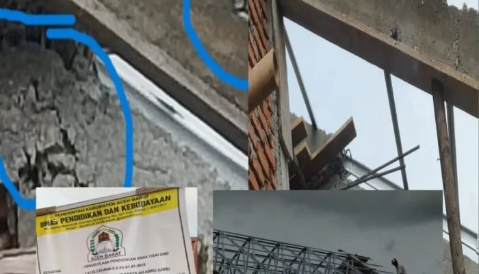 Diduga Proyek Pembangunan TKN 15 Samatiga Aceh Barat Tidak Mengikuti Standar SNI, APH Diminta Usut Tuntas