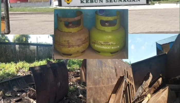 Pengusaha Besi Tua Diduga Kebal Hukum di PKS PT Sofindo Seunagan: Elpiji 3 Kg Subsidi Dipakai untuk Pemotongan Besi