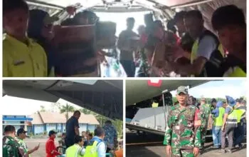 Bantuan Pemerintah Pusat Tahap Dua Tiba di Bandara Cut Nyak Dhien, Distribusi Dipercepat ke Wilayah Terisolir