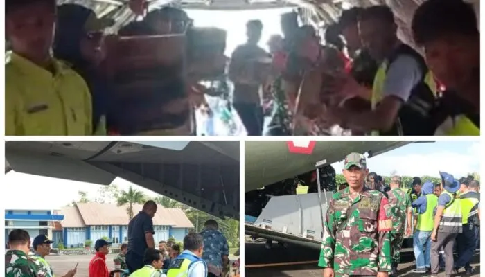 Bantuan Pemerintah Pusat Tahap Dua Tiba di Bandara Cut Nyak Dhien, Distribusi Dipercepat ke Wilayah Terisolir