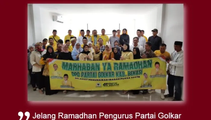 Jelang Ramadhan, DPD Partai Golkar Kabupaten Bekasi Gelar Silaturahmi Perkuat Soliditas Pengurus