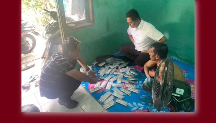 Ribuan Butir Obat Keras Digerebek Sat Narkoba Polres Metro Bekasi, Bisnis Haram Berkedok Kontrakan Dibongkar