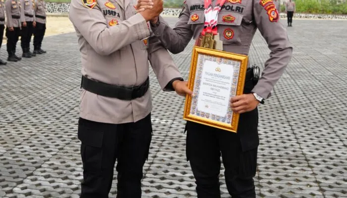 Bripda Muhammad Abiyazi Raih Tiga Gelar Kejurda Karate 2026, Terima Penghargaan Resmi Kepolisian