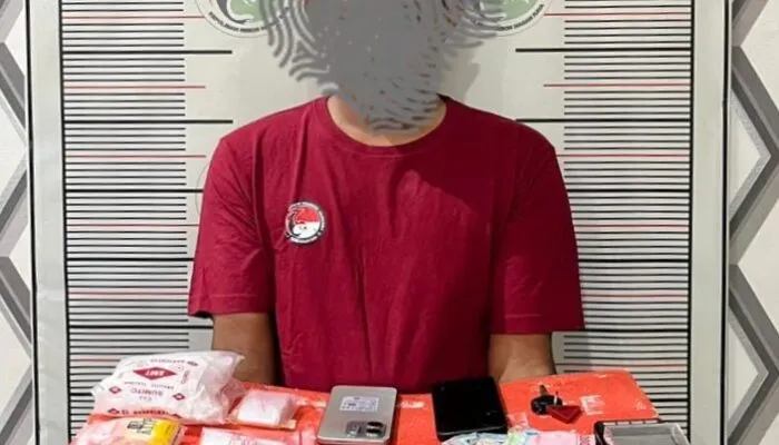 Satresnarkoba Polres Nagan Raya Tangkap Pengedar, 42 Gram Sabu Diamankan