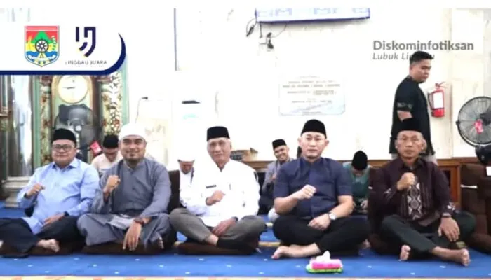 Wali Kota–Wakil Wali Kota Lubuklinggau Hadiri Taklim Ramadan 1447 H di Masjid Agung As Salam