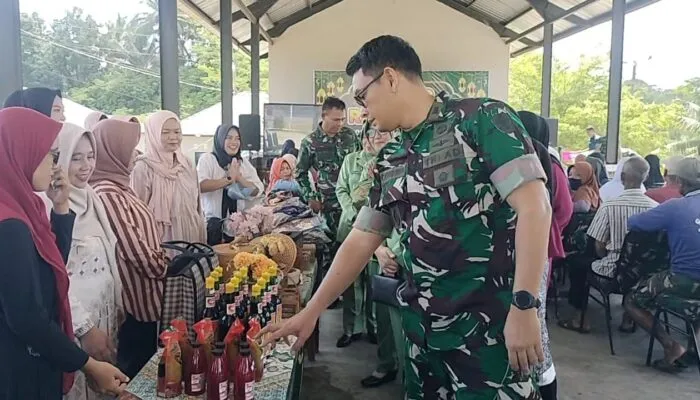 Dandim 0625/Pangandaran Pimpin Bazar Ramadhan, Bantu Warga Penuhi Kebutuhan Jelang Idul Fitri