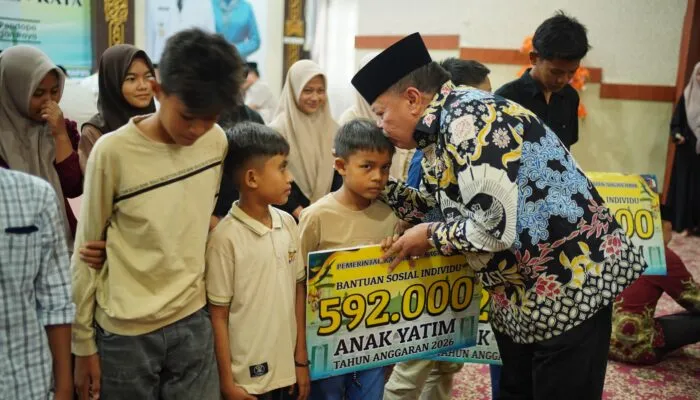 Pemkab Nagan Raya Salurkan Bantuan Rp1,08 Miliar untuk 1.832 Anak Yatim Jelang Idulfitri 1447