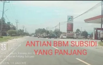 MAFIA BBM BERSUBSIDI DI KABUPATEN PINRANG DIDUGA BERJALAN LANCAR DAN AMAN.