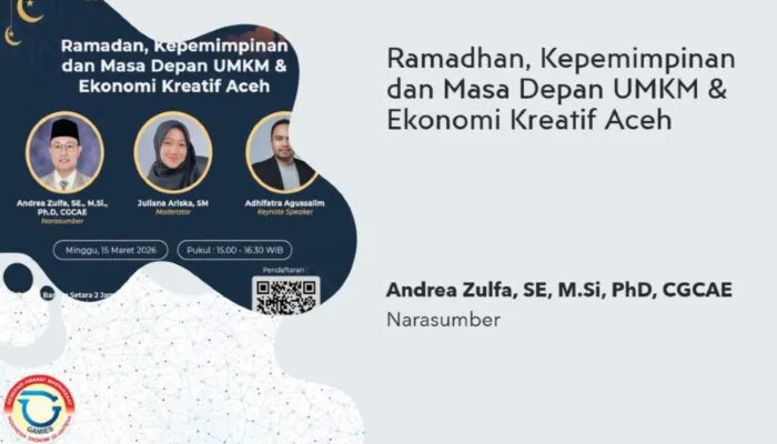 Andria Zulfa Menutup Webinar Series GAMIES Aceh dengan Antusiasme Tinggi Peserta
