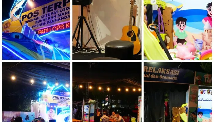 Sentuhan Humanis Polres Pangandaran, Pos Terpadu “Ikan Marlin” Jadi Rest Area Favorit Pemudik