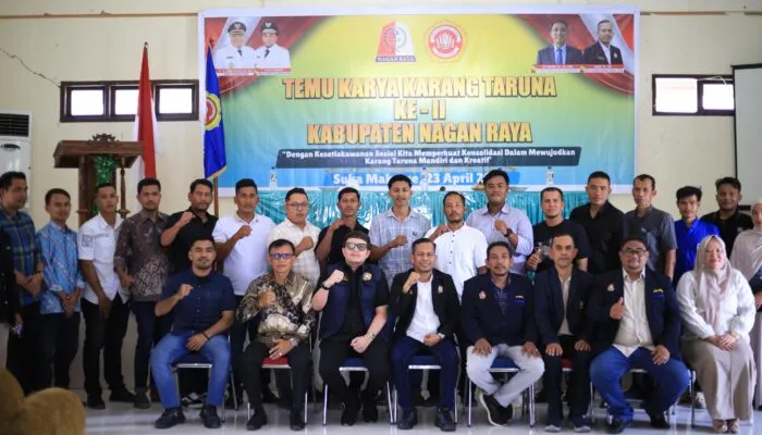 Teuku Raja Yordan S. Habib Pimpin Karang Taruna Nagan Raya Periode 2026–2031