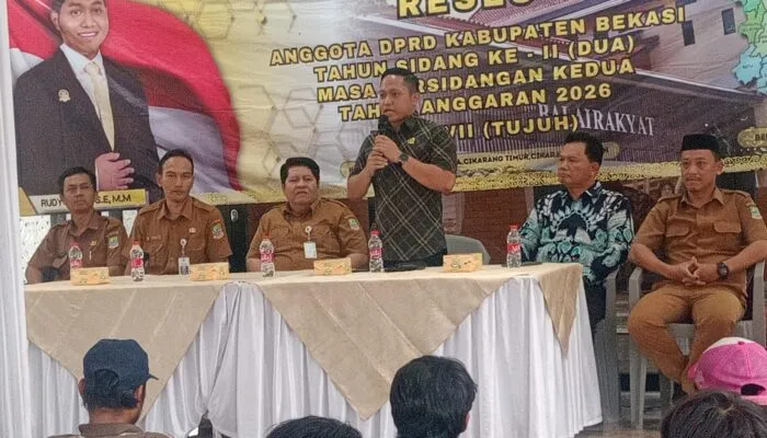 Serap Aspirasi Masyarakat, Rudy Rafly Gelar Reses