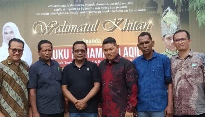 Ketua PW IWO Aceh Hadiri Khitanan Putra Pimpinan Bank Aceh Ulee Glee, Pererat Silaturahmi dengan PD IWO Pidie Jaya
