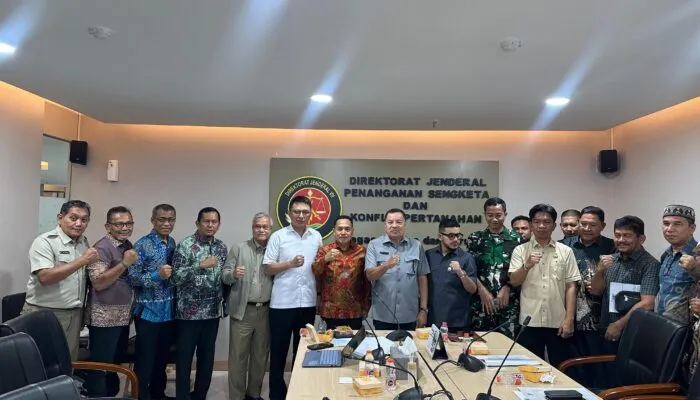 Lahan Bekas HGU Disiapkan untuk Fasilitas Publik, Bupati TRK Temui Dirjen Kementerian ATR/BPN