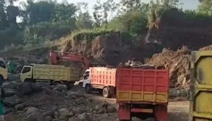 Diduga Belum Kantongi Izin, Aktivitas Tambang Galian C di Ngoro Mojokerto Tuai Sorotan Warga