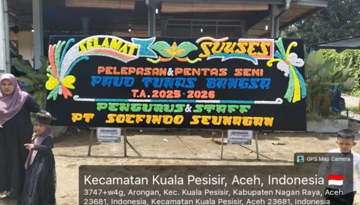 Pelepasan dan Pentas Seni PAUD Tunas Bangsa Bersama Staf Sucfindo Seunagan . Kepedulian Dunia Pendidikan 