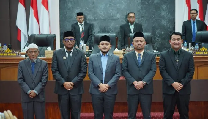 Pemkab Nagan Raya Sampaikan Raqan Pertanggungjawaban Pelaksanaan APBK 2025