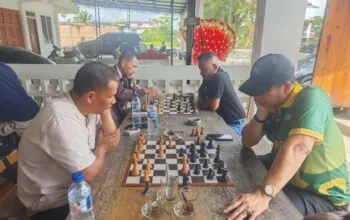 Open Turnamen Catur Meriahkan HUT ke-81 RI di Nagan Raya, 56 Master Catur Ikut Bertanding