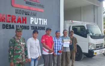 Kopdes Ujong Tanjong Terima Mobil Operasional Mitsubishi Fuso untuk Mendukung Kegiatan Desa